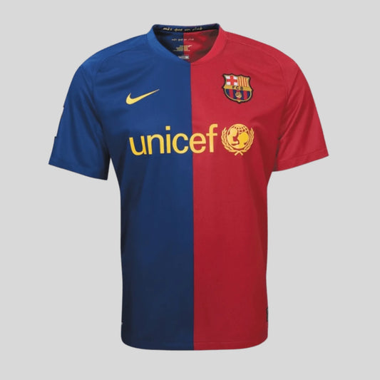 Camiseta Barcelona 2008/09 Local V Jugador Fuchibol